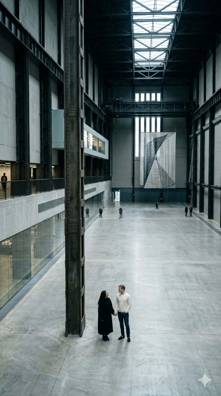 The couple, styled